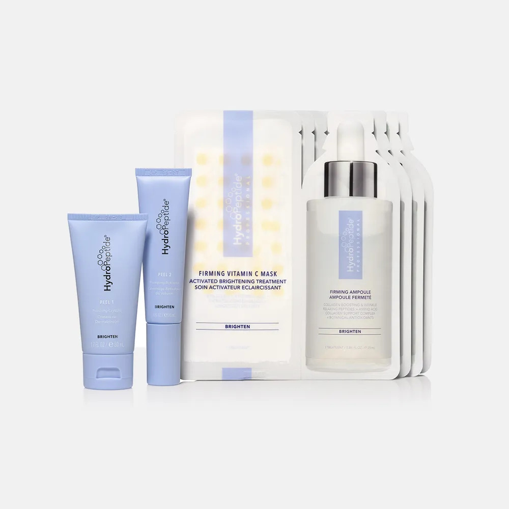 Набір для освітлення шкіри на основі пептидів HydroPeptide Positively Glowing